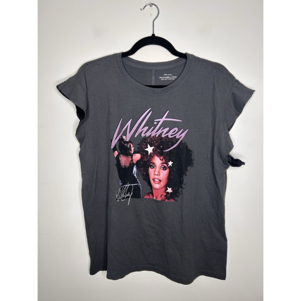 Abercrombie & Fitch Soft A&F Collection Whitney Houston Sleeveless Tee Medium